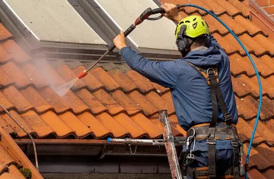 Démoussage et hydrofuge de toiture à Bertreville